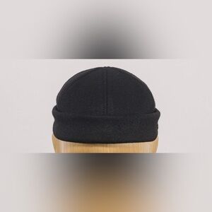 Vintage Sterkowski Docker Cap Black Woolen